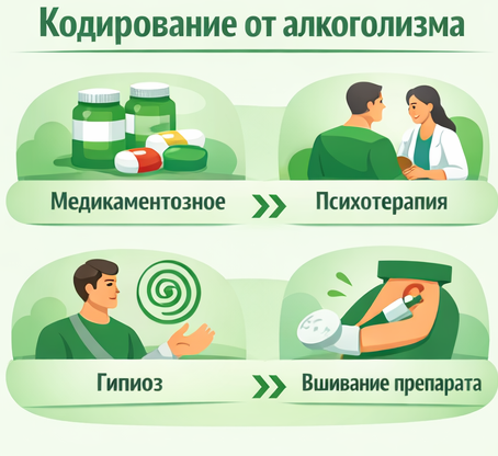 кодирование от алкоголизма в Воронеже Санати